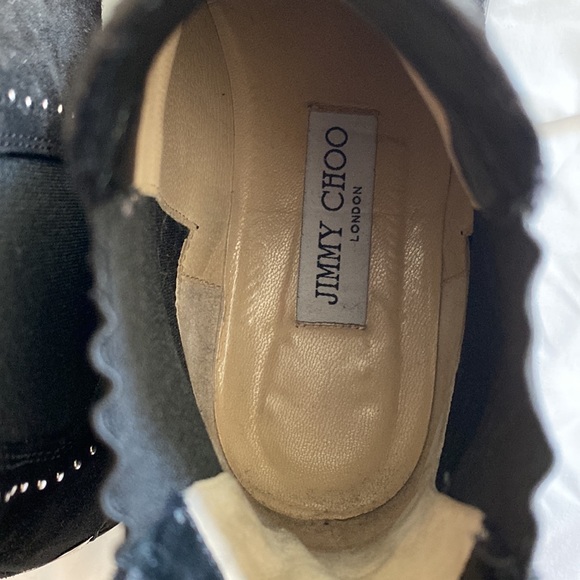 Jimmy Choo studded ankle boots, size 38 - Picture 5 of 12